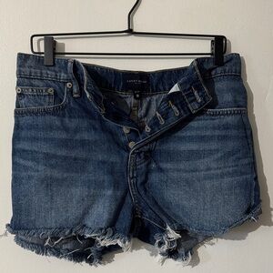 Lucky Brand Women's Dark Blue Jean Shorts